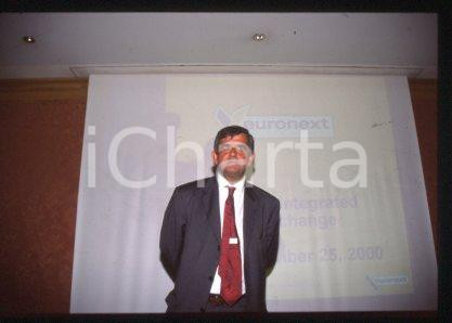 35mm vintage slide* 2000 EURONEXT Chairman & CEO Jean-Francois THEODORE (17)