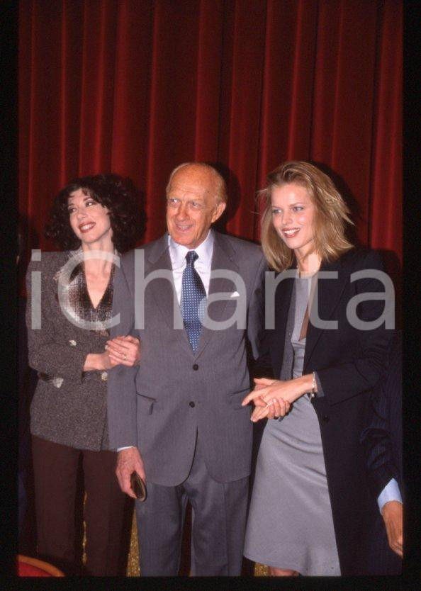Fotografia d epoca originale 1998 SANREMO HERZIGOVA Raimondo VIANELLO Veronica PIVETTI 35mm vintage slide 21 1