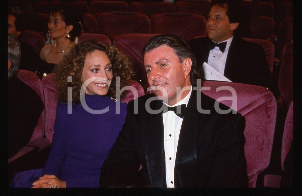 35mm vintage slide* 1990 ca CANNES Marisa BERENSON Greg DUBANE (4)