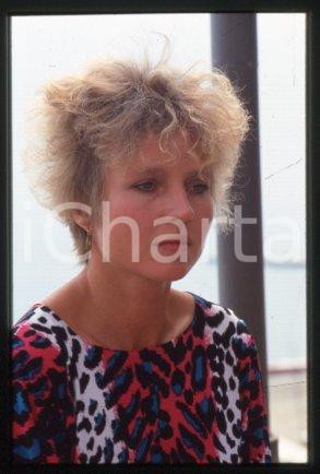 Hanna SCHYGULLA VENICE German actress chanson singer 1983 * 35mm vintage slide 7
