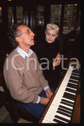 35mm vintage slide* 1990 ca MILAN Italian film director Ruggero DEODATO (15)