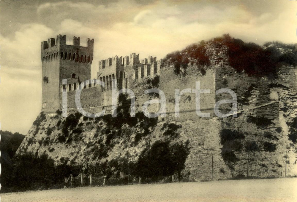 Cartolina originale da collezione 1941 FANO (PU) Veduta della Fortezza MALATESTIANA *Cartolina postale FG NV 1