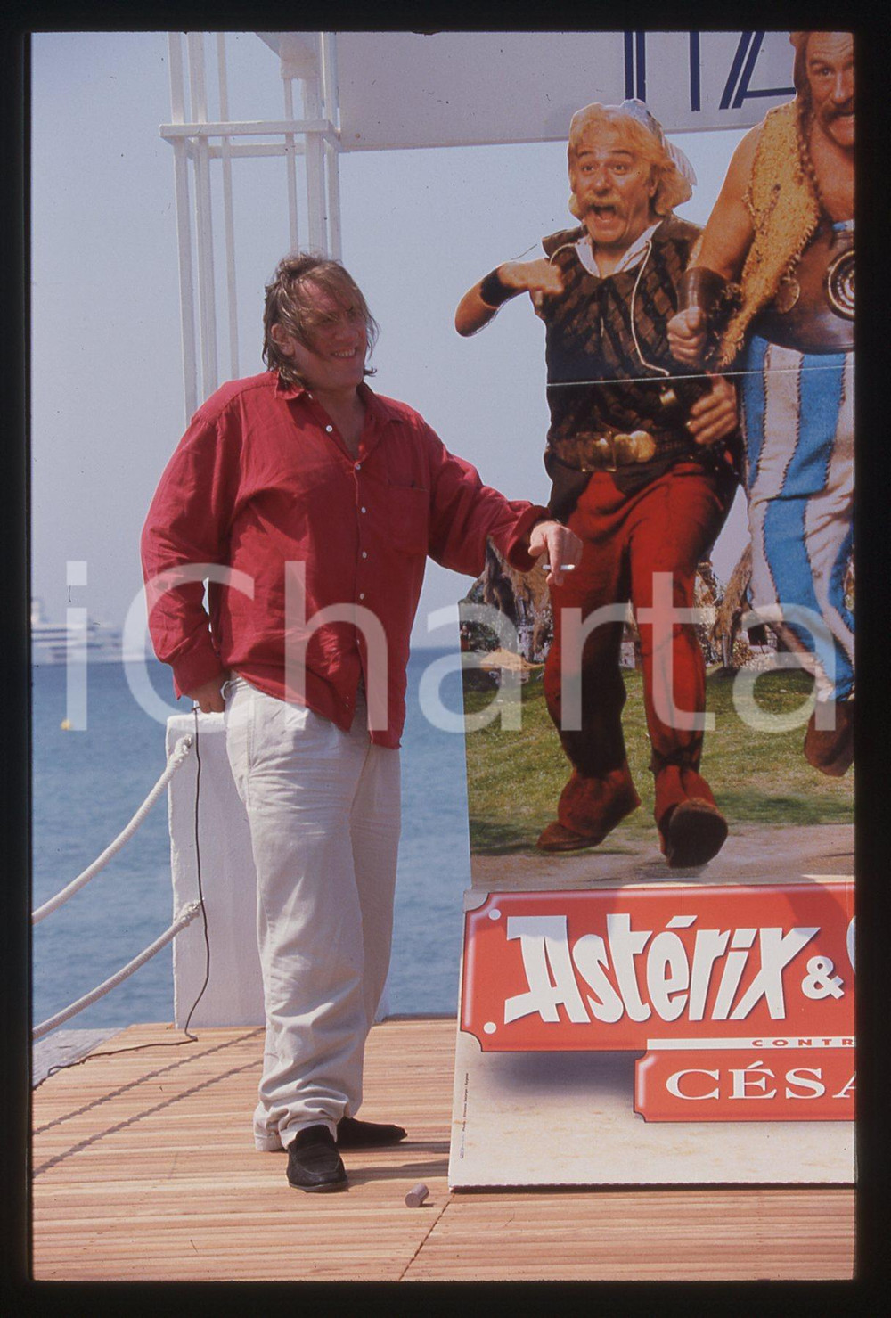 35mm vintage slide* 1998 CANNES Gérard DEPARDIEU Festival del cinema (3)