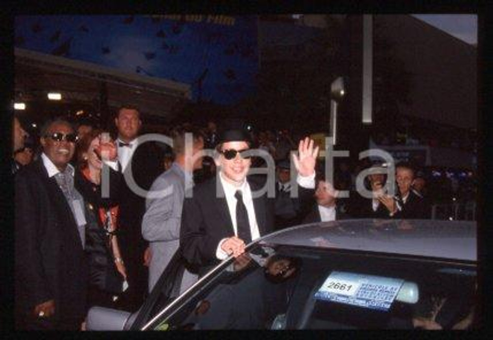 35mm vintage slide* 1998 MILAN an American actor J. Evan BONIFANT (14)