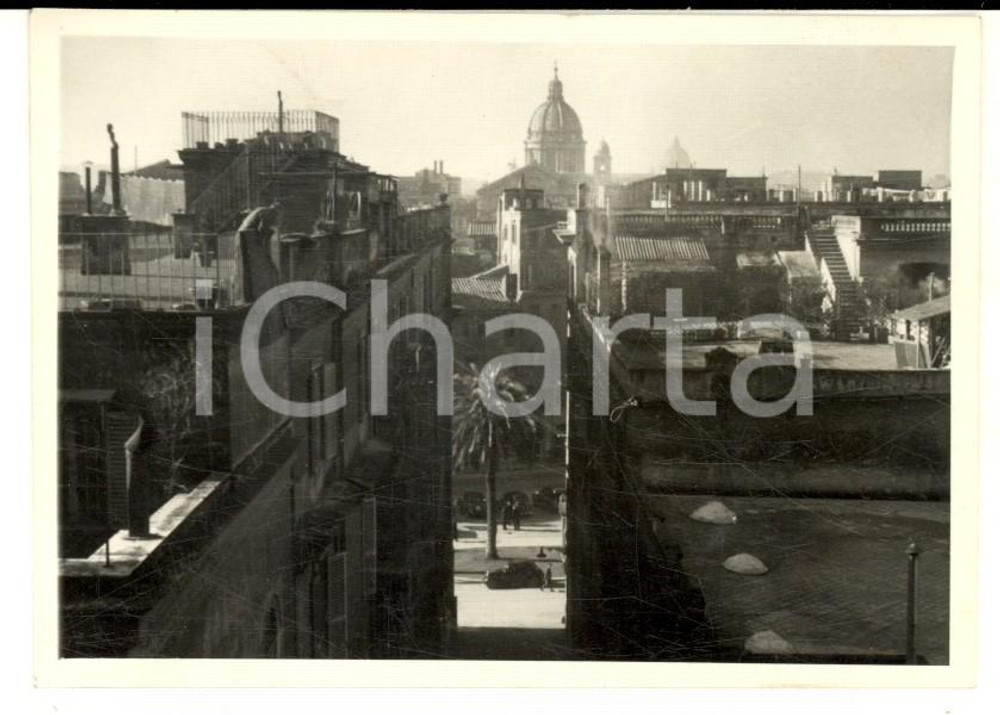 Fotografia d epoca originale 1950 ca ROMA Tetti della cittÃ  visti dal PINCIO Foto VINTAGE 10x6 cm 1