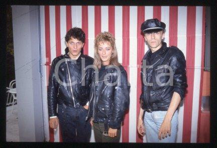 KIRLIAN CAMERA - MUSIC "Blue Room" Italian group 1985 ca * 35 mm vintage slide 4