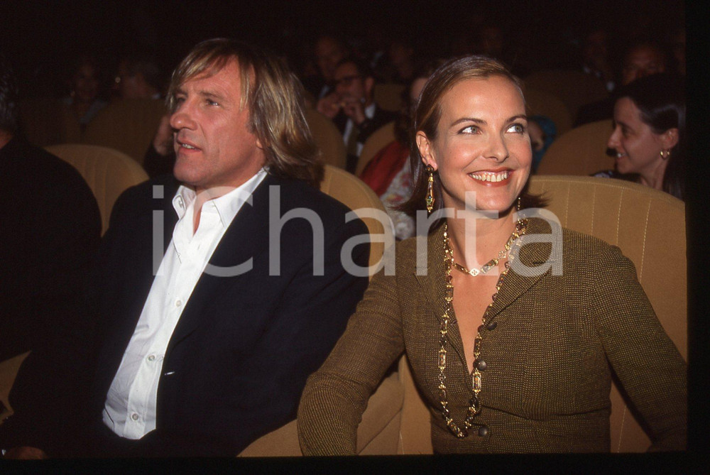 35mm vintage slide* 1997 VENEZIA Gérard DEPARDIEU Carole BOUQUET Festival (15)
