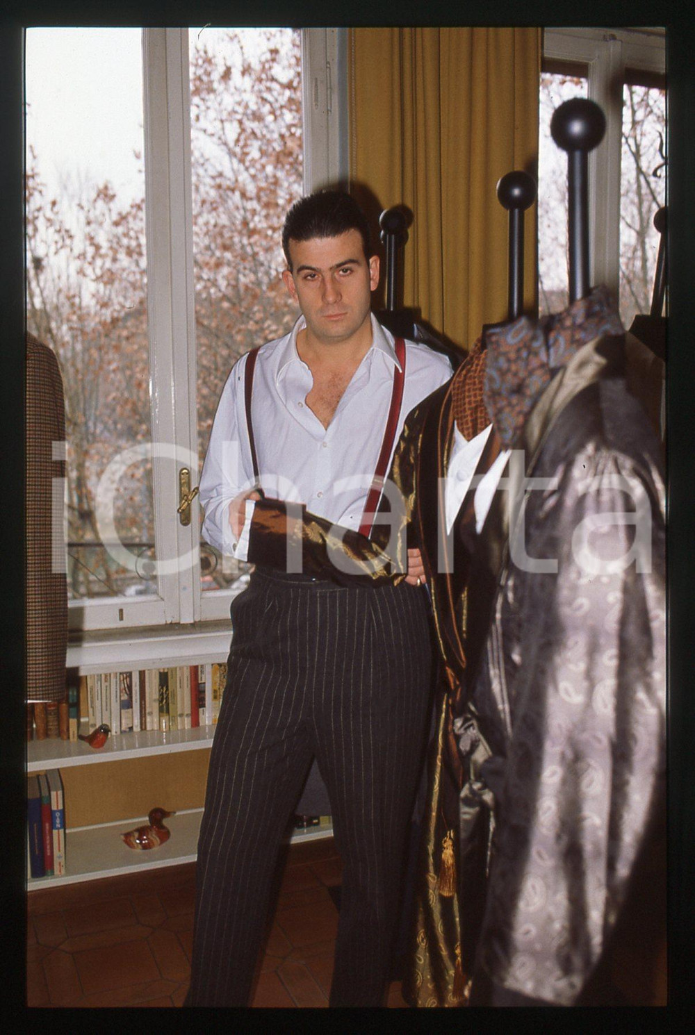 35mm vintage slide* 1990 ca COSTUME - Giovanni TORLONIA (5)