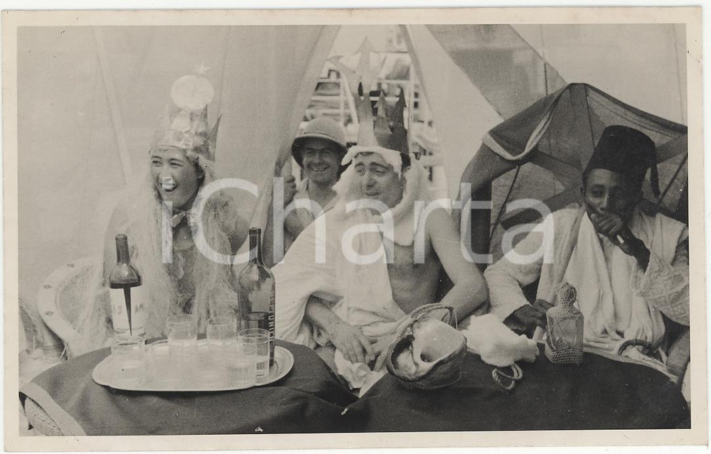 Fotografia d epoca originale 1937 PANAMA Il passaggio della linea 3REAL PHOTO cm 13,5 x 8,5 1