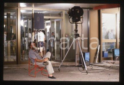 35mm vintage slide* 1987 ca ITALY Film director Bruno CORTINI (1)