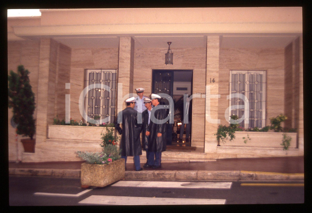 35mm vintage slide* 1990 PRINCIPATO MONACO Camera ardente Stefano CASIRAGHI (4)