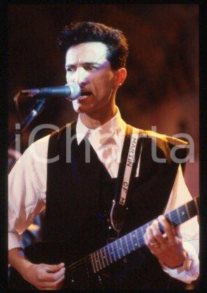 BUNGARO - ITALY Portrait of singer-songwriter 1990 ca * 35 mm vintage slide 3