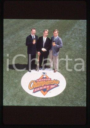 35mm vintage slide* 1997 TV Series AMERICAN LEAGUE CHAMPIONSHIP Joe BUCK (2)