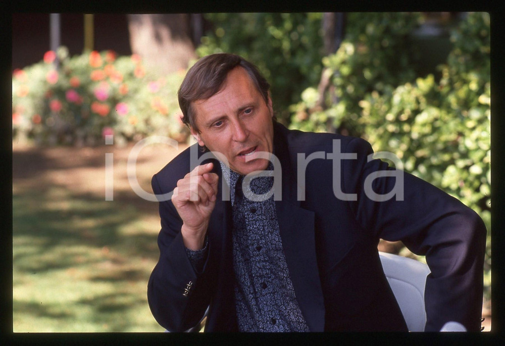 35mm vintage slide* 1987 VENEZIA Peter GREENAWAY - Ritratto del regista (6)