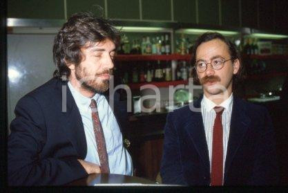 35mm vintage slide* 1983 ITALY director Giacomo BATTIATO and Maurizio NICHETTI 6