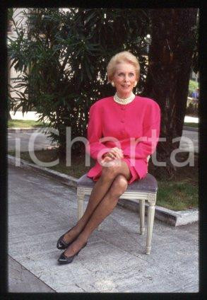 35mm vintage slide* 1992 CERNOBBIO VILLA ERBA American actress Janet LEIGH (22)