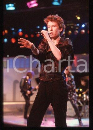 35mm vintage slide* 1986 THE PSYCHEDELIC FURS British musician Richard BUTLER 32