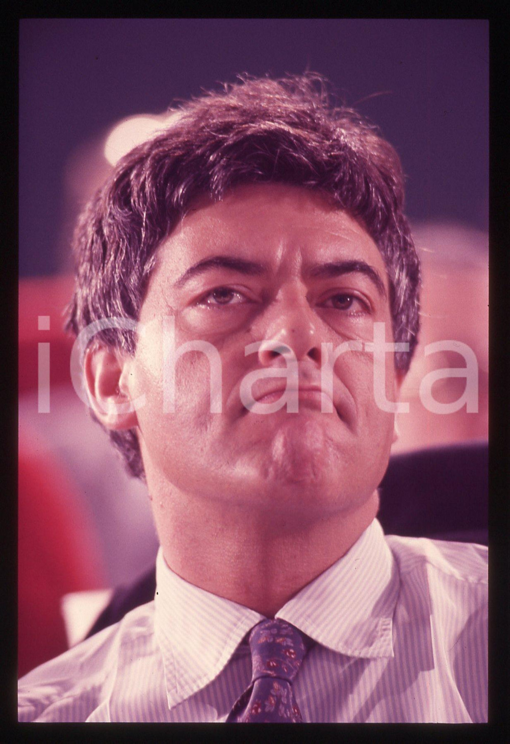 35mm vintage slide* 1989 MILANO Claudio MARTELLI Congresso PSI Ansaldo (26)