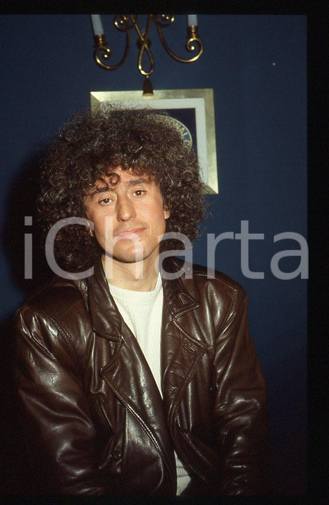 35mm vintage slide*1987 "Luci lontane" Angelo BRANDUARDI presentazione film 9