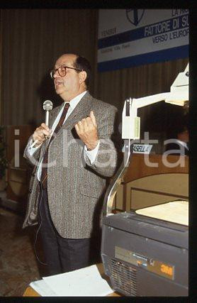 Fotografia d epoca originale Paolo FASELLA  ROMA Ritratto del Direttore Generale 1988 35mm vintage slide 16 1