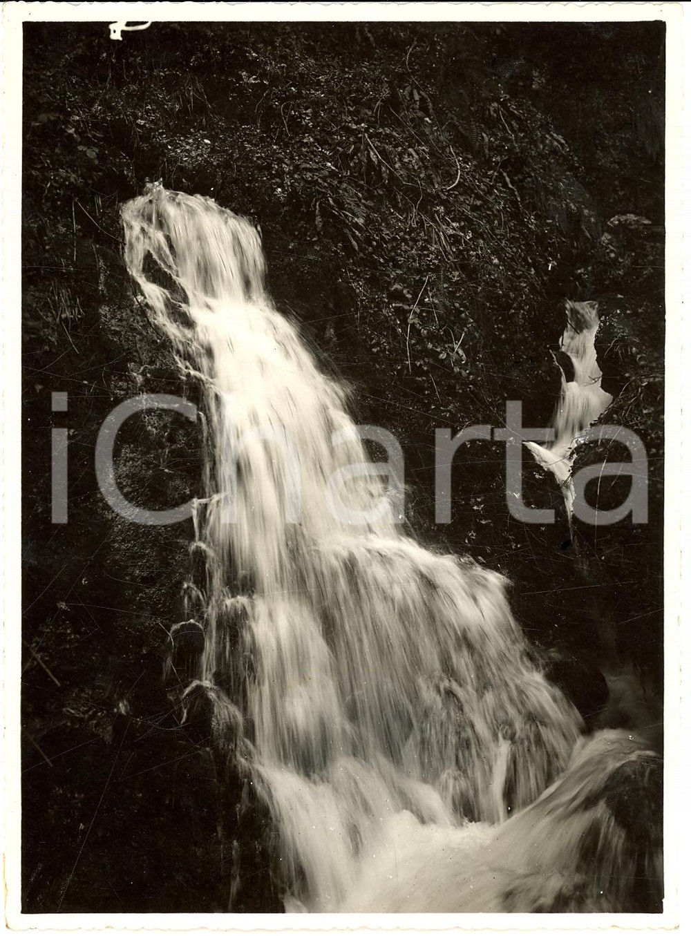 Fotografia d'epoca originale 1938 AVELLINO Sorgenti Alto Calore Raio di SANCITO 1