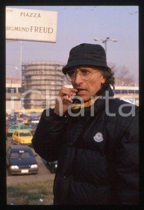 35mm vintage slide* 1990 ca MILAN Italian film director Ruggero DEODATO (10)