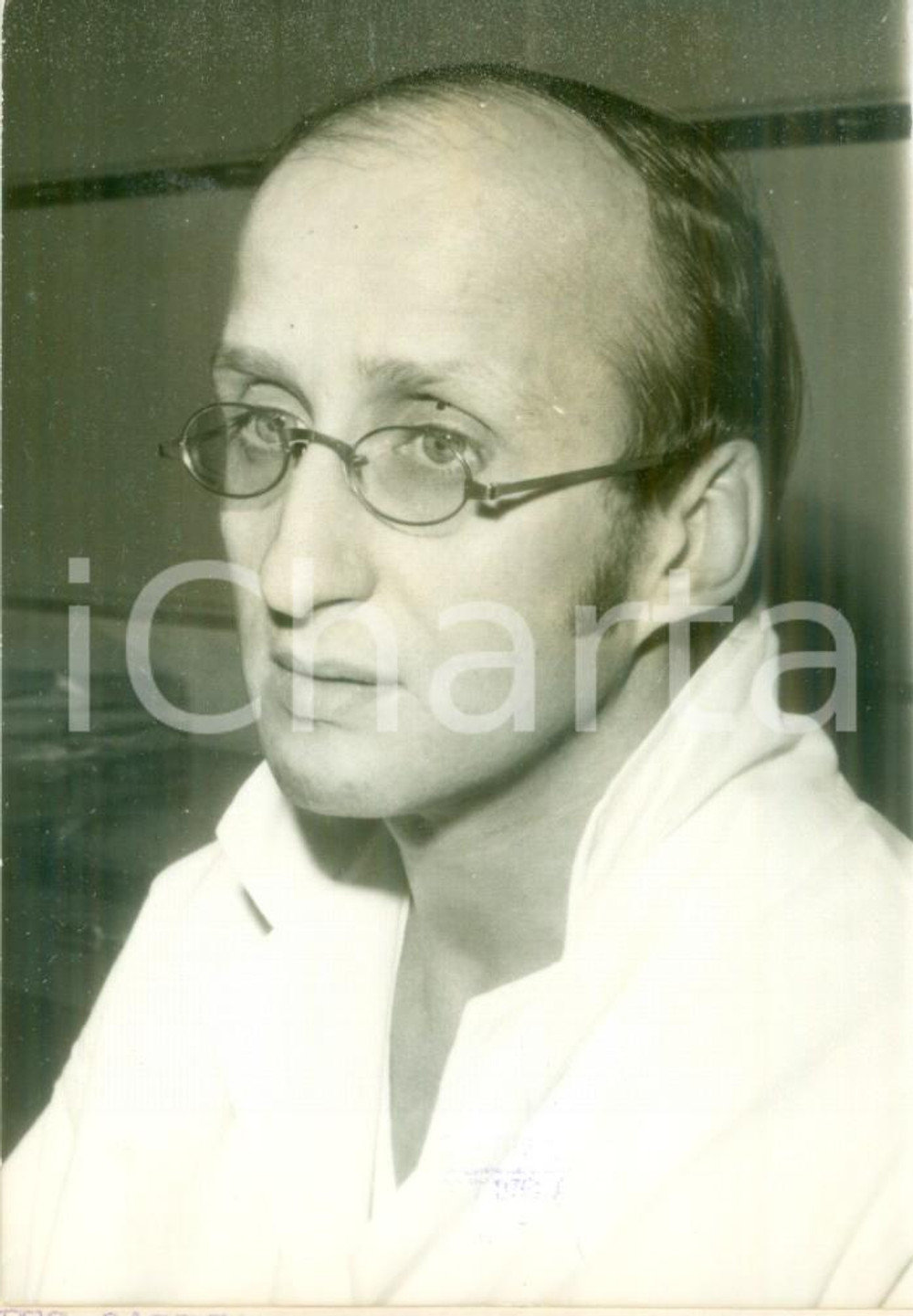 Fotografia d epoca originale 1973 SURESNES FRANCE Chirurgo Paul GUILMET primo trapianto di cuore Fotografia 1