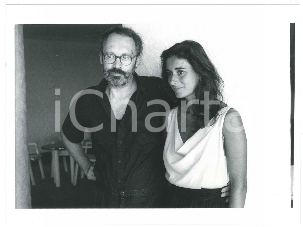 Fotografia d epoca originale 1986 VENEZIA Mostra del Cinema  Villi HERMANN Enrica Maria MODUGNO Innocenza 1