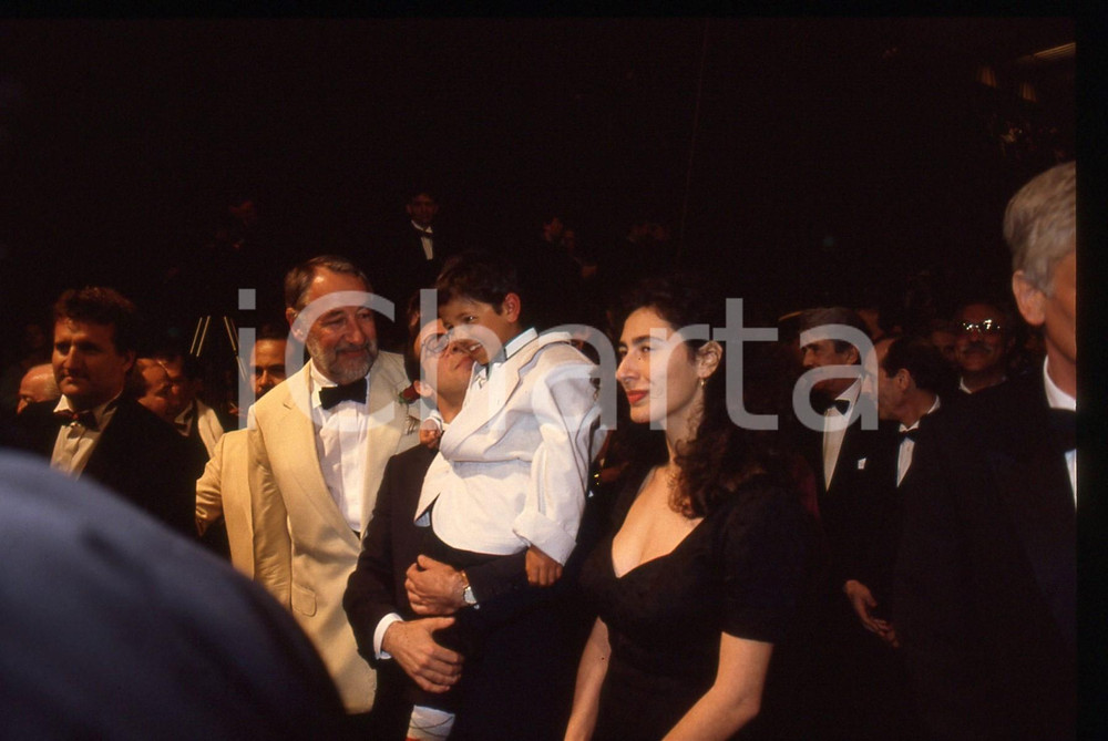35mm vintage slide* 1989 CANNES Philippe NOIRET Giuseppe TORNATORE CINEMA (10)