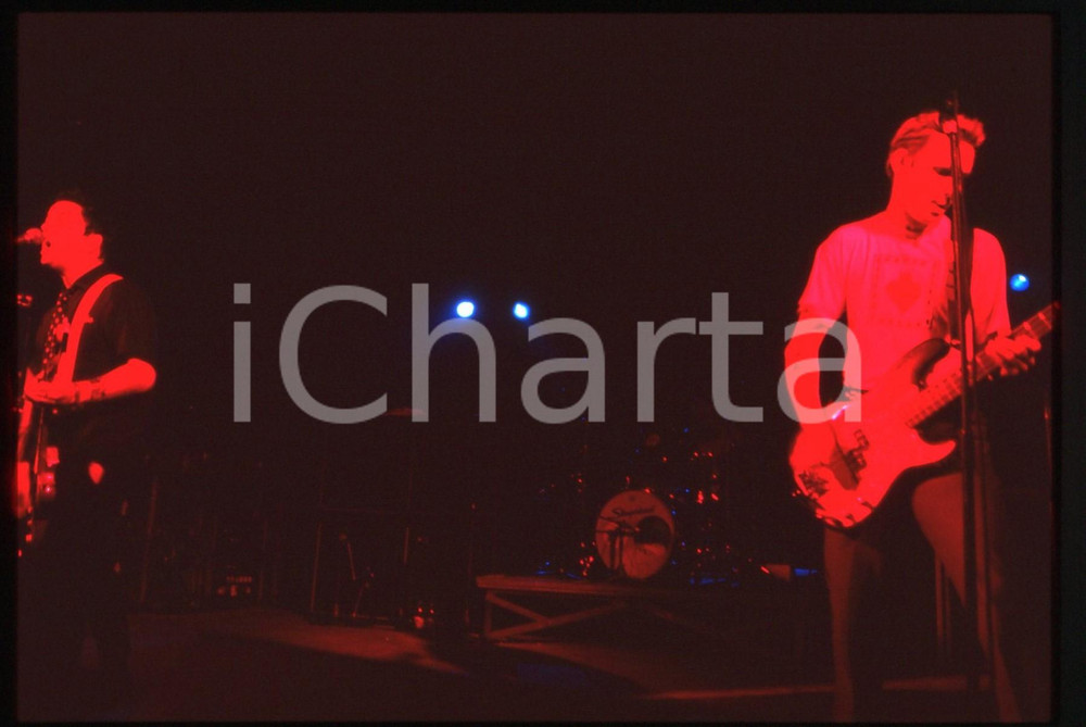 35mm vintage slide* 1997 MUSICA Mike DIRNT Billie Joe ARMSTRONG - GREEN DAY 3