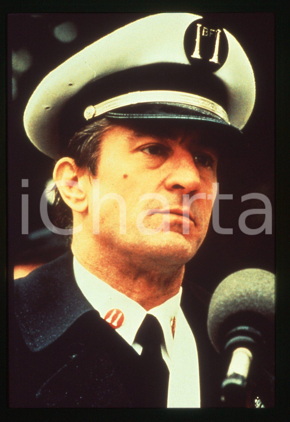 Fotografia d epoca originale 35mm vintage slide 1991 BACKDRAFT  Robert De NIRO in una scena del film 3 1