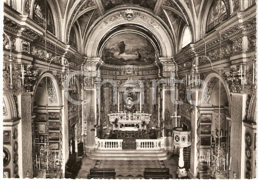 Cartolina originale da collezione 1960 ca RAPALLO GE Santuario di Nostra Signora di MONTALLEGRO Cartolina FG NV 1