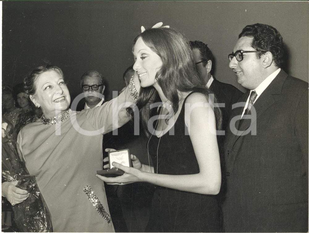 1968 LECCO Premio "Noci d'Oro" - Paola BORBONI Delia BOCCARDO *Foto 24x18 cm