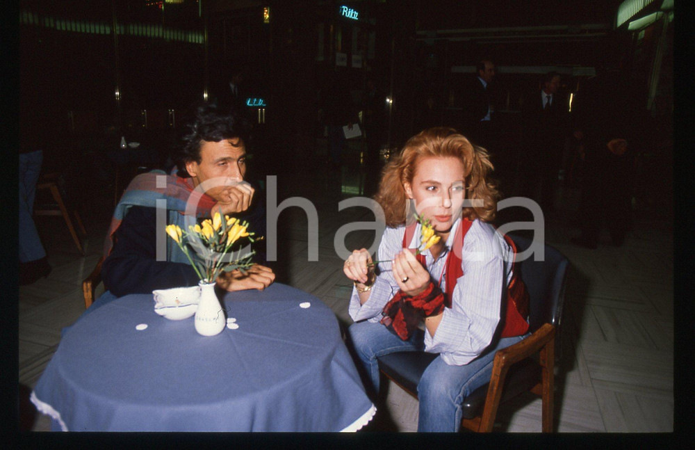 35mm vintage slide* 1989 FESTIVAL SANREMO - Stefania LA FAUCI e Gigi SABANI (11)
