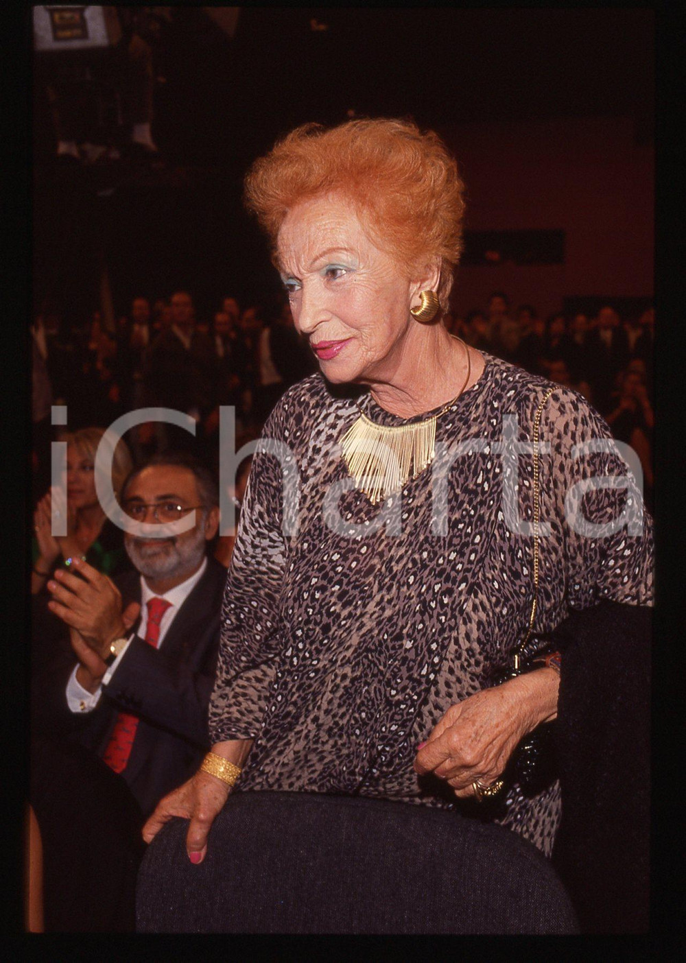 35mm vintage slide* 1991 ITALIA SPETTACOLO Doris DURANTI Ritratto dell'attrice 1