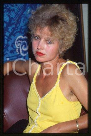 Hanna SCHYGULLA VENICE German actress chanson singer 1986 *35mm vintage slide 24