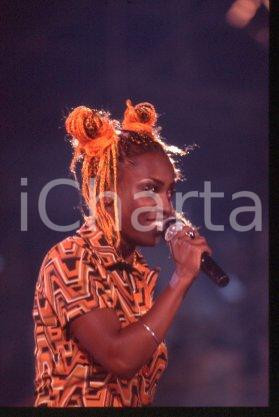 35mm vintage slide* 1998 UK GLASTONBURY FESTIVAL Electronic band MORCHEEBA (8)