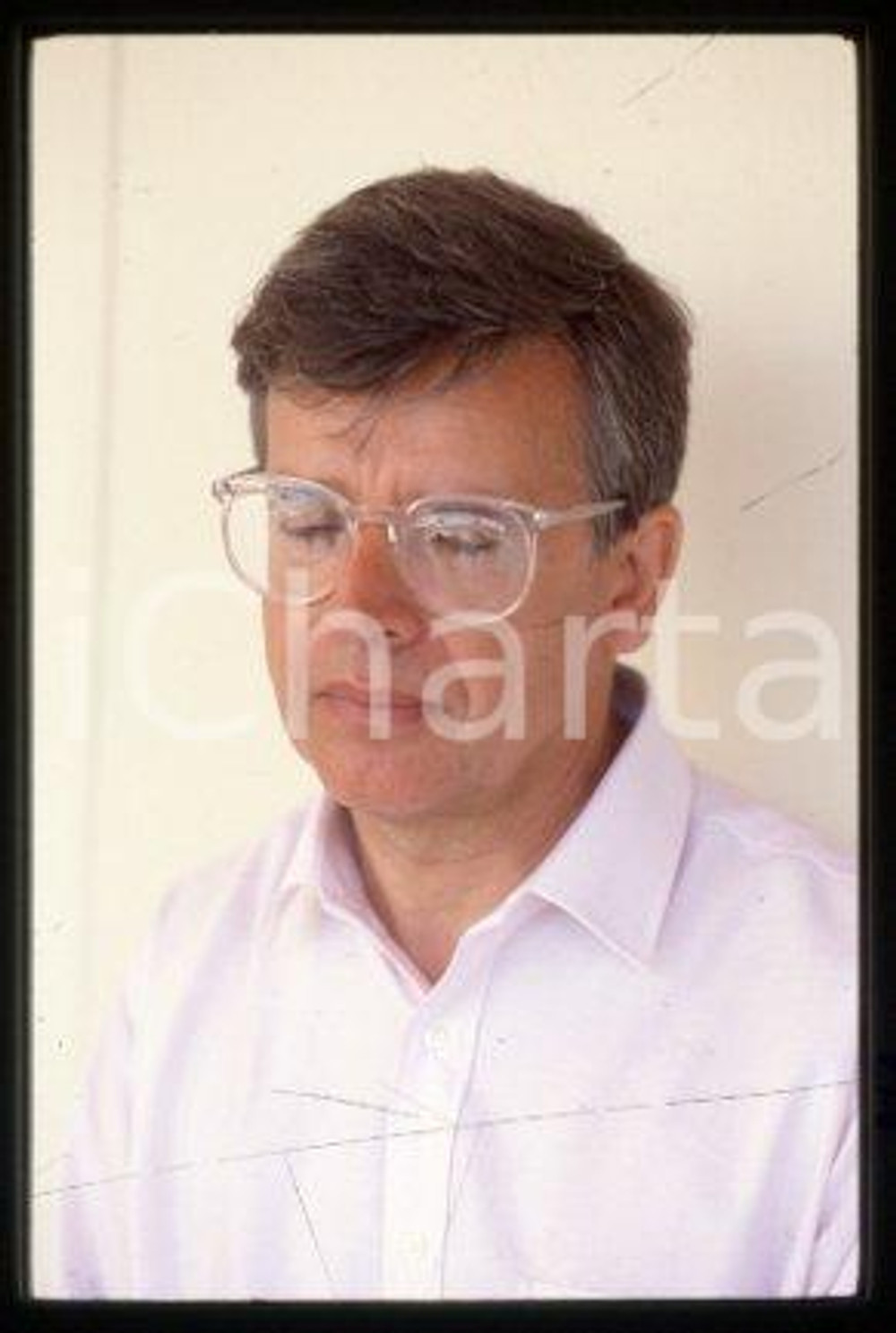 Alain CAVALIER - CANNES Festival French film director 1986 *35mm vintage slide 6