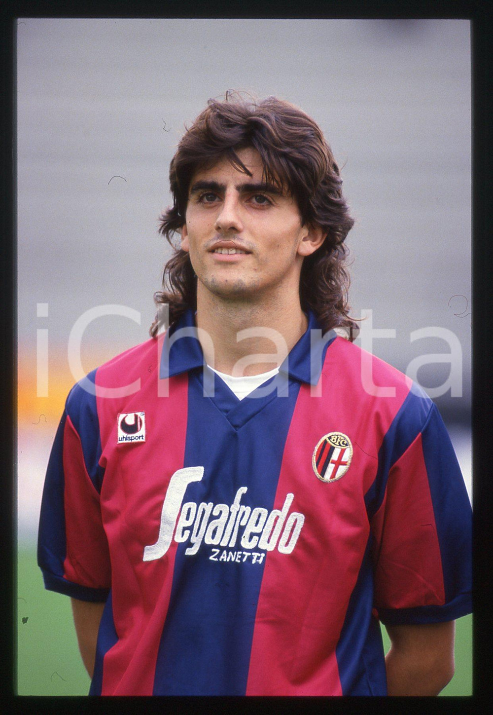 35mm vintage slide* 1988 ITALIA CALCIO Marco DE MARCHI BOLOGNA F.C.