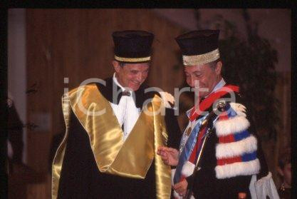 35mm vintage slide* 1995 BOLOGNA UNIVERSITY George SOROS & Roversi MONACO (79)