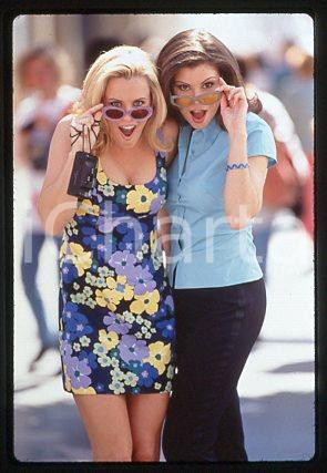 Jenny McCARTHY-WAHLBERG Heather DUBROW - JENNY 1997 ca * 35 mm vintage slide 2