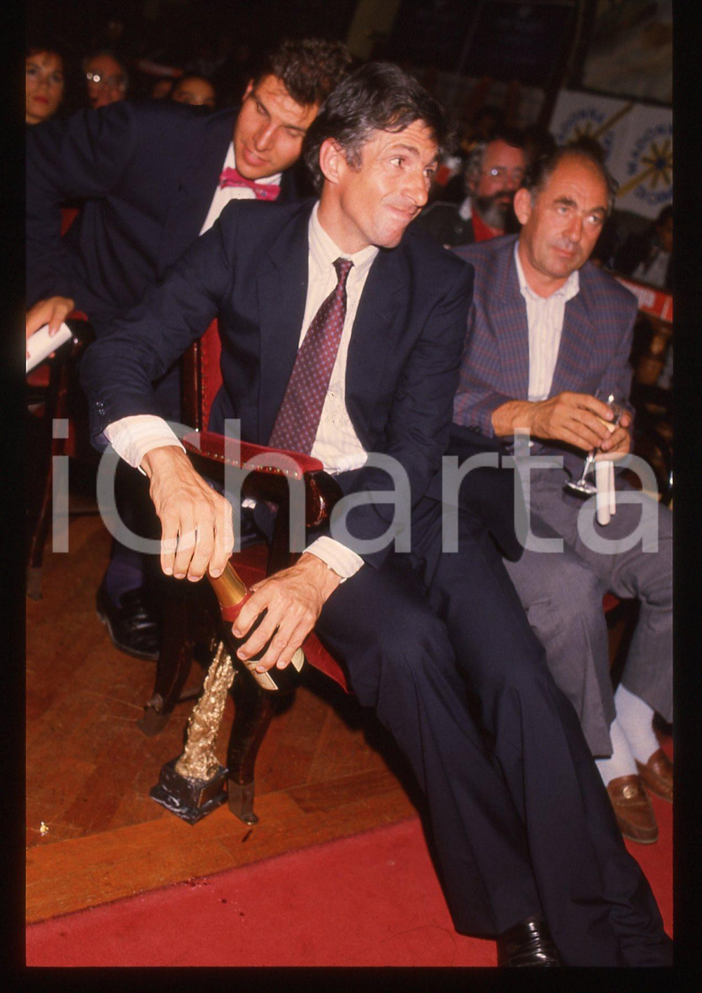 35mm vintage slide* 1990 ca ITALIA Francesco MOSER - Ritratto del ciclista (2)