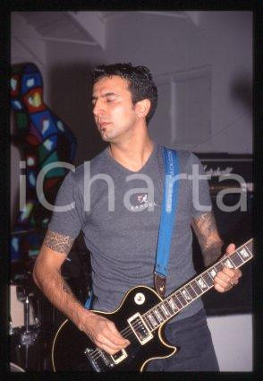 35mm vintage slide* 1994 ITALY Leader of TIMORIA Omar PEDRINI Portrait (10)