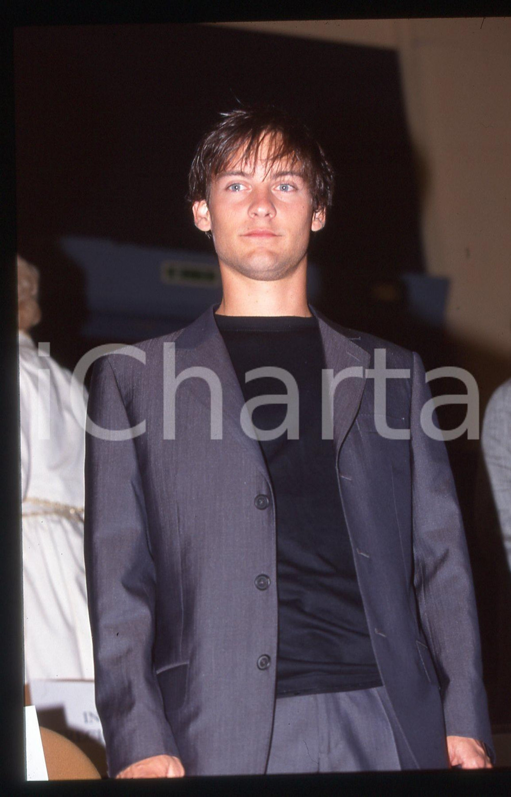 35mm vintage slide*1999 VENEZIA Tobey MAGUIRE alla Mostra del Cinema (3)