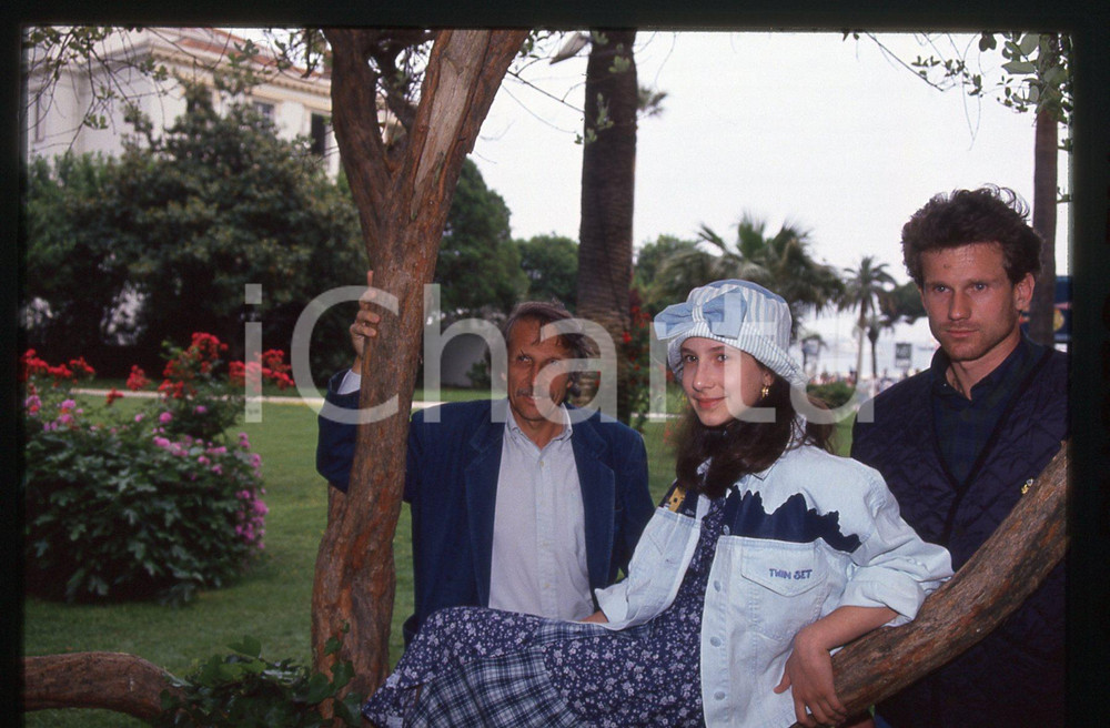 35mm vintage slide* 1994 CANNES - Alessandra MILAN Marco PAULETTI Mario BRENTA 7