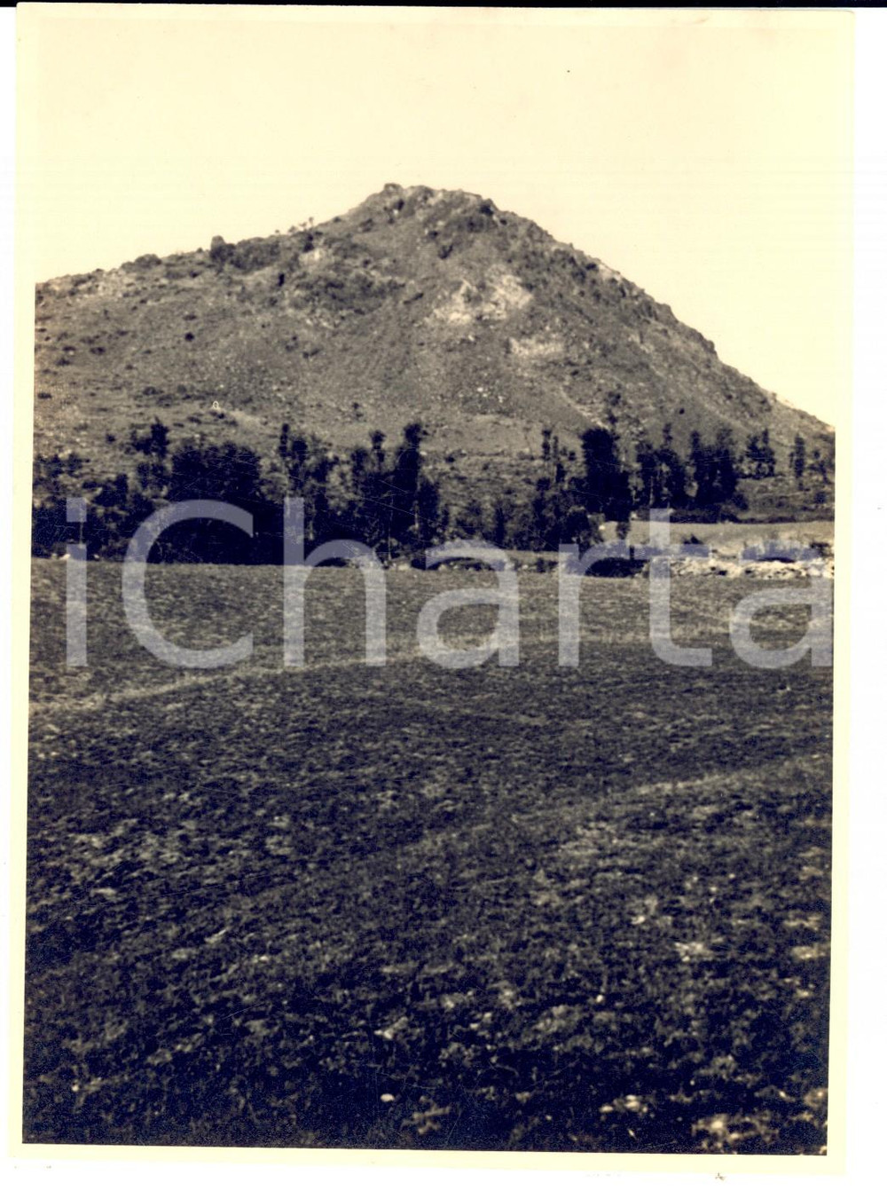 Fotografia d epoca originale 1925 ca BRALLO PV Veduta del GROPPO Fotografia artistica 13x18 cm 1