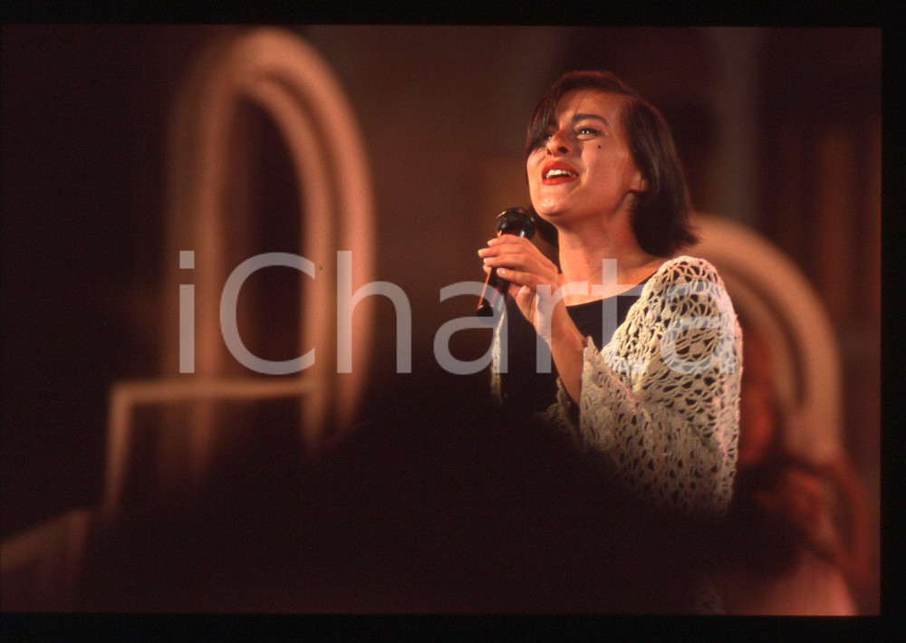 35mm vintage slide* 1997 FESTIVALBAR Lisa STANSFIELD Ritratto della cantante 2