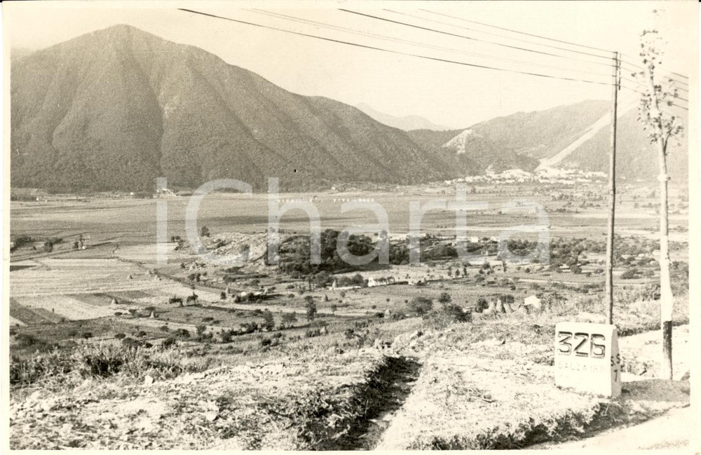 Fotografia d epoca originale 1936 VULTURE BASILICATA La pianura della sfilata Fotografia 1
