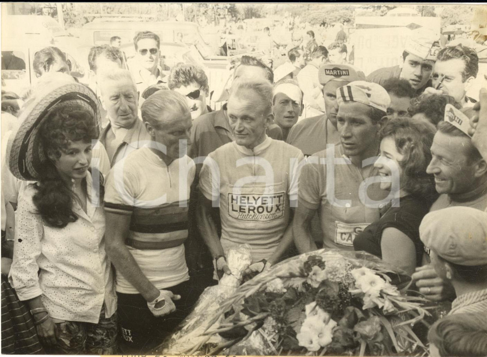 1960 TOUR DE FRANCE AIX-LES-BAINS André DARRIGADE Jean GRACZYK Gastone NENCINI