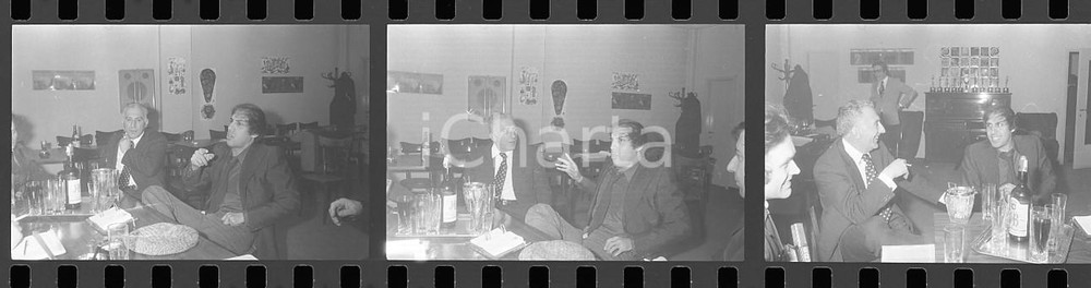 35mm LOTTO 3 NEGATIVI*1973 FESTIVAL SANREMO Adriano CELENTANO con organizzatori 